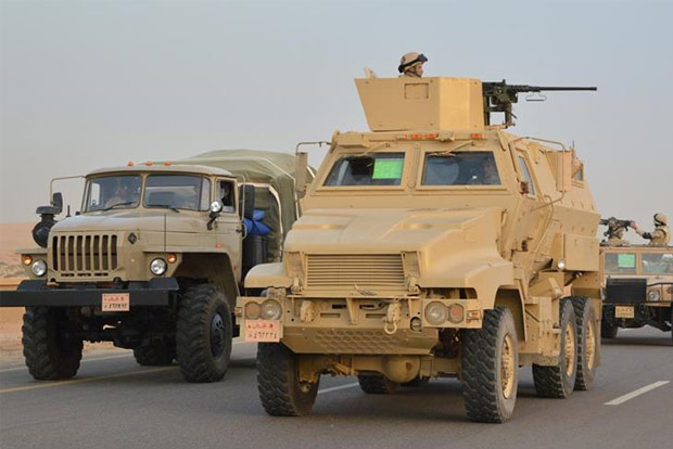 Egypt says security forces kill 15 militants in Sinai