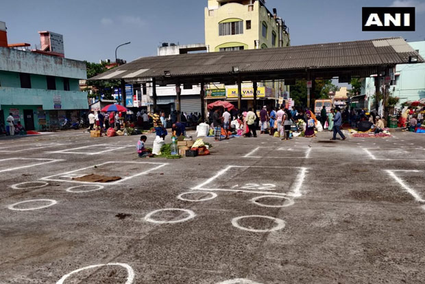 Villivakkam market shifted to bus terminus to ensure social distancing