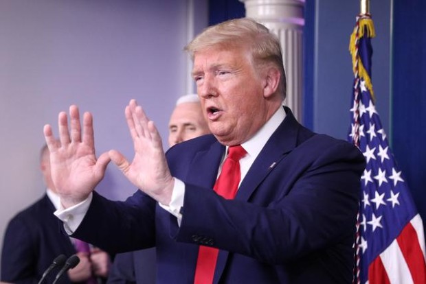 Trump says will ask Congress for more small business funds if money runs out