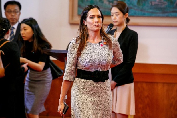 White House spokeswoman Grisham switches to first lady staff