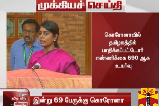 COVID-19: One more death in TN, 69 new cases