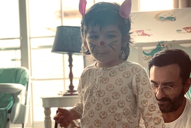 Kareena posts pictures of her Easter bunnies Taimur, Saif Kareena posts pictures of her Easter bunnies Taimur, Saif