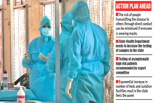 Mask use to be mandatory, mass testing on cards: Experts’ panel