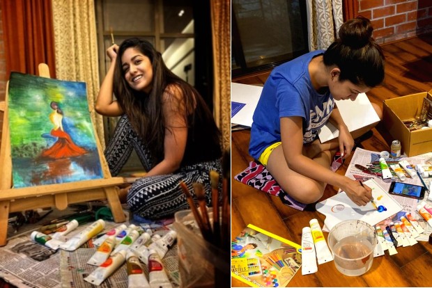 Lockdown diaries: Ishita Dutta gets creative
