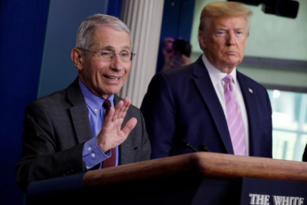 Trump retweets #FireFauci after coronavirus scientist comments