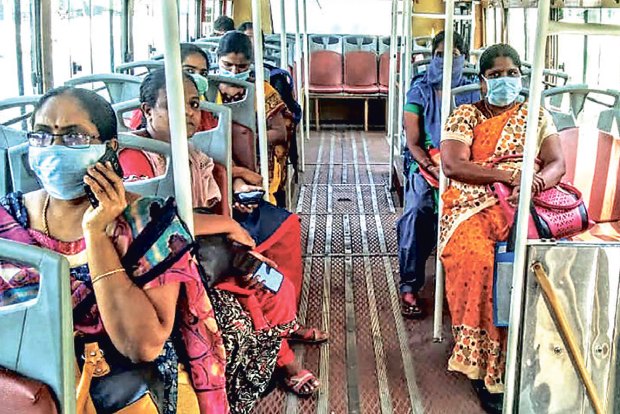 Face masks to be compulsory on MTC buses after lockdown Face masks to be compulsory on MTC buses after lockdown