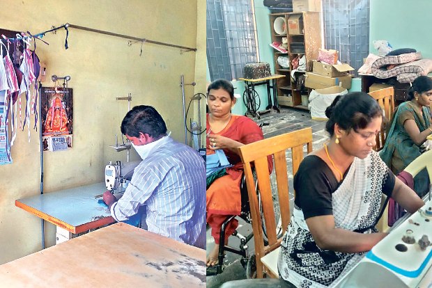 Surge in demand turns mask making into new trend of service in TamilNadu