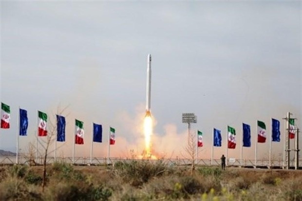 Irans Guards say launched first military satellite into orbit