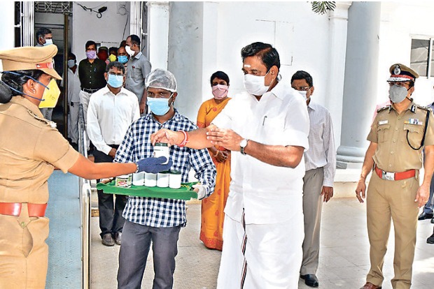 1 L ‘Kabasura Kudineer’ packets to be distributed 1 L ‘Kabasura Kudineer’ packets to be distributed