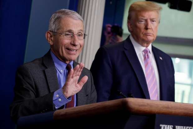 Trump, Fauci see hope with Gileads drug in coronavirus fight Trump, Fauci see hope with Gileads drug in coronavirus fight