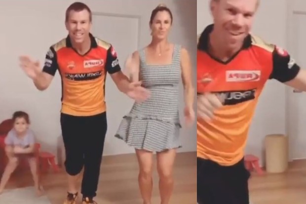 Warner and wife Candice dance on Telugu song Butta Bomma, video goes viral