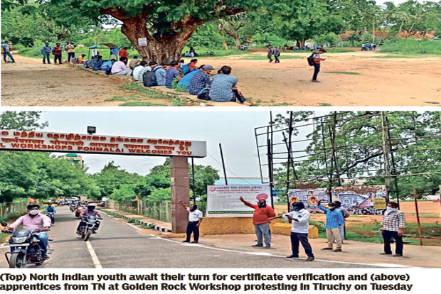 No Railway job for Tamil Nadu ‘apprentices’, North Indians come for docu check