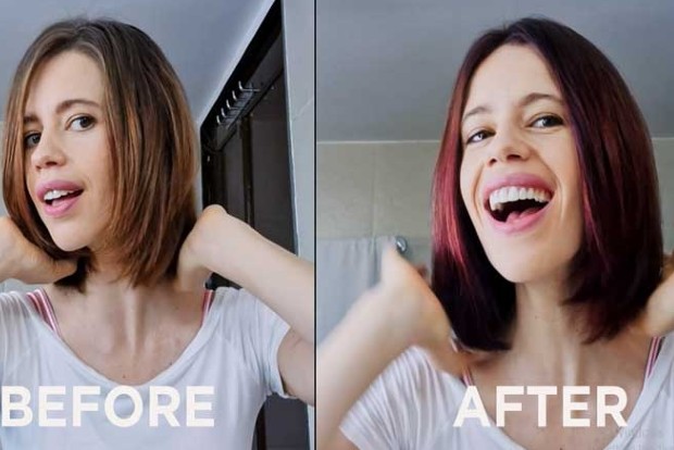 Kalki Koechlin gives herself a Makeover At-Home