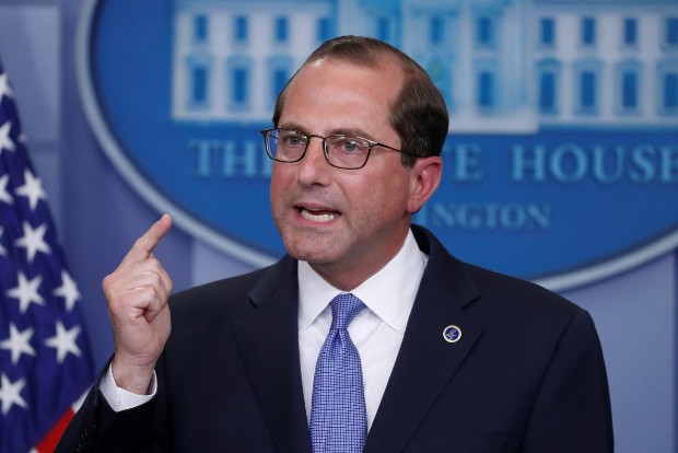 Azar leads highest-level US delegation to Taiwan in decades