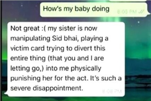 Rhea shares screenshots of chats with Sushant Singh Rajput