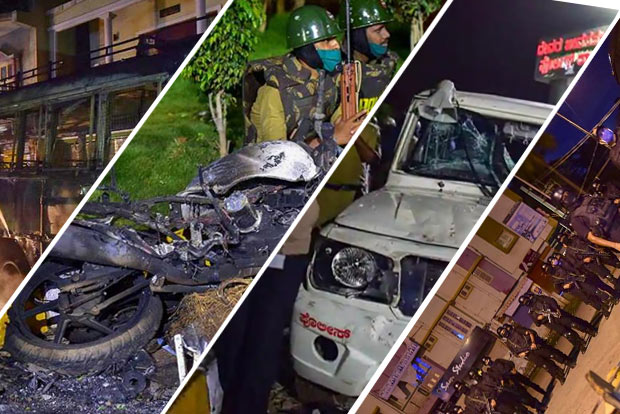 3 dead, 60 cops injured, 110 rioters arrested in Bengaluru violence