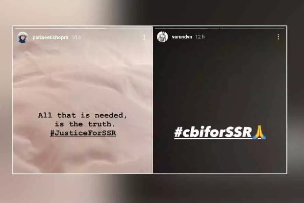 Bollywood joins CBI probe demand in Sushant case Bollywood joins CBI probe demand in Sushant case