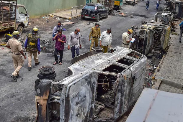 Bengaluru riots accused Naveen sent to judicial custody Bengaluru riots accused Naveen sent to judicial custody