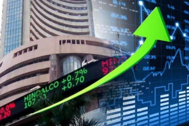 Sensex up over 200 points, Nifty above 11,400 Sensex up over 200 points, Nifty above 11,400