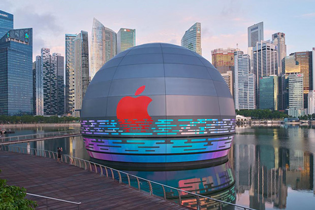 Worlds first floating Apple store to open in Singapore