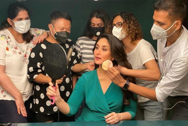 Kareena introduces her warriors during shoot