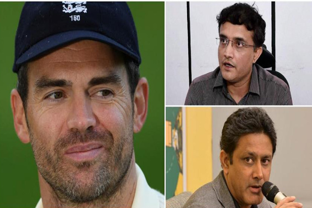 Kumble, Ganguly praise Jimmy Kumble, Ganguly praise Jimmy