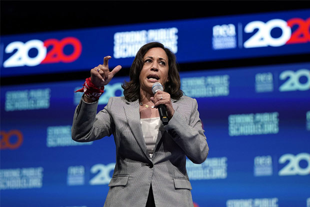 Trump has shown reckless disregard for wellbeing of American people: Kamala Harris