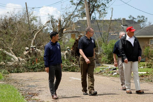 Trump tours parts of Louisiana, Texas hit by Hurricane Laura Trump tours parts of Louisiana, Texas hit by Hurricane Laura