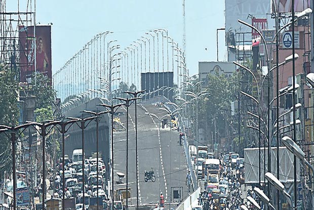 Work completed, Pallavaram flyover awaits CM’s date Work completed, Pallavaram flyover awaits CM’s date
