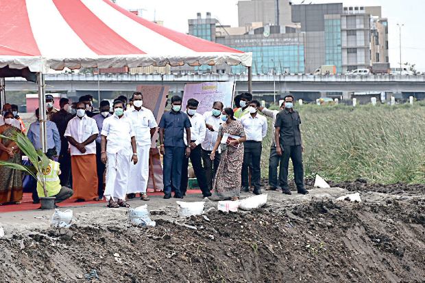 CM visits cyclone-hit areas in city, announces drain design project CM visits cyclone-hit areas in city, announces drain design project