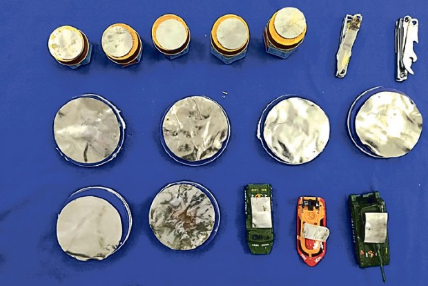 Gold worth Rs 14L, hidden in balm, cream, nail cutters seized Gold worth Rs 14L, hidden in balm, cream, nail cutters seized