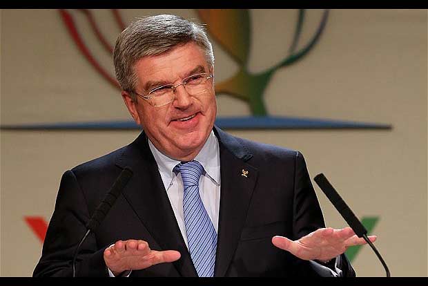 Bach to run unopposed for IOC president