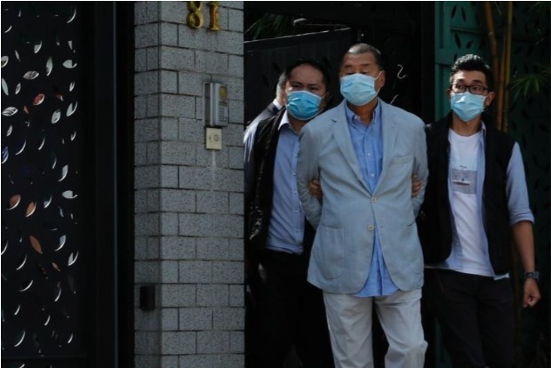 Hong Kong media tycoon Jimmy Lai in custody after fraud charge