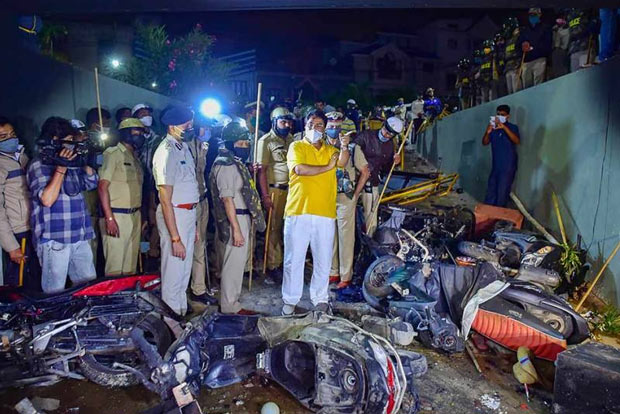 Bengaluru riots: Congress leader arrested on charges of instigating mob