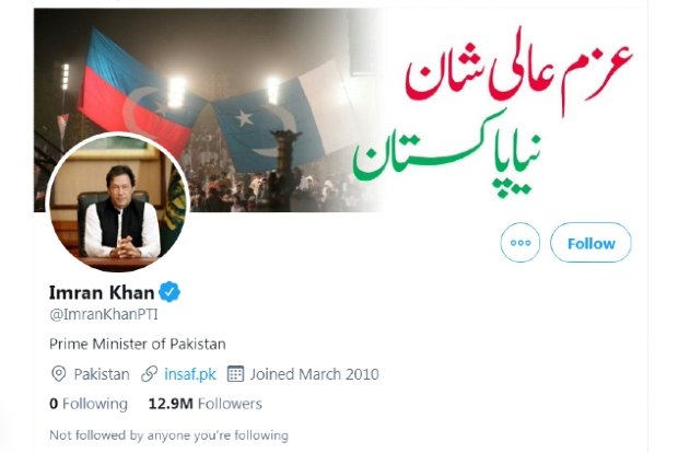 Imran Khan unfollows everyone on Twitter, gets trolled