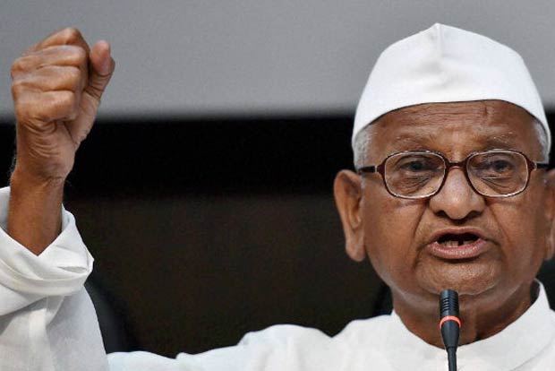 Anna Hazare warns Centre of fast over agri-related demands
