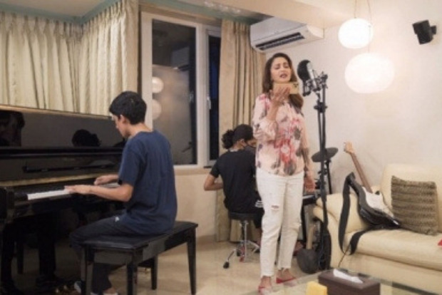 Madhuri Dixit shares sneak peek of her fam jam