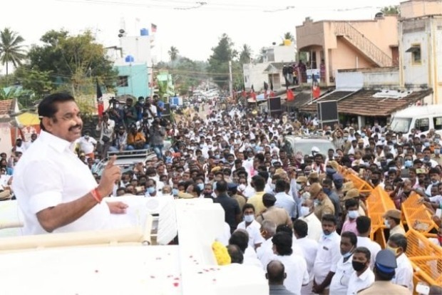 TN Elections 2021: EPS Kicks Off AIADMKs Election Campaign From Home Constituency