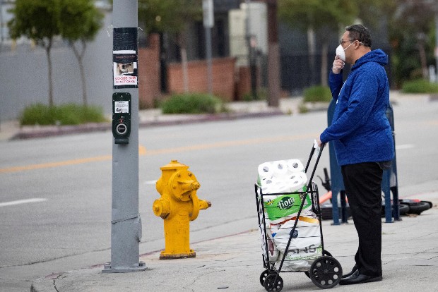 Historic heart of Los Angeles on life support from COVID-19