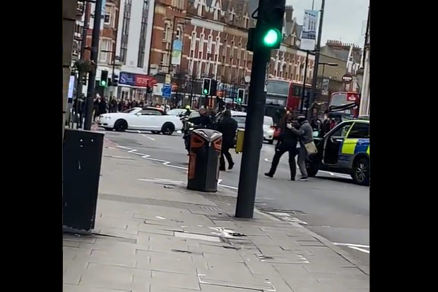 Man shot dead by UK police in London in terror-related incident Man shot dead by UK police in London in terror-related incident