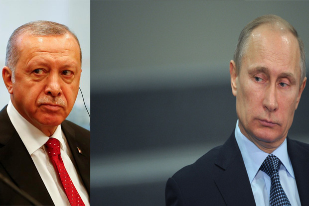 Erdogan, Putin discuss Syrian forces attack in Idlib