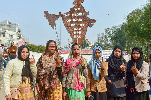 Shaheen Bagh women protesters vote in batches to keep agitation alive