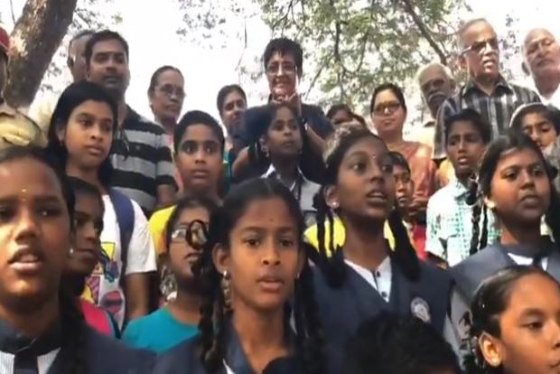 Bedi asks children to protect clean Kanagan lake