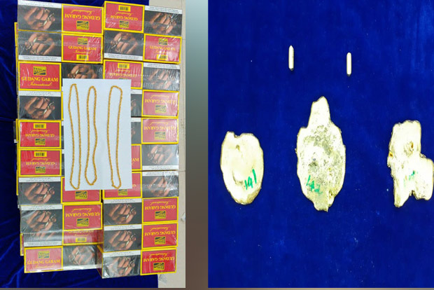 Customs seizes gold worth Rs 66.5 lakh at city airport