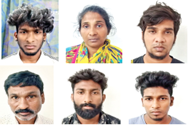 Man tonsured and branded with iron box in front of wife, mom: 6 arrested