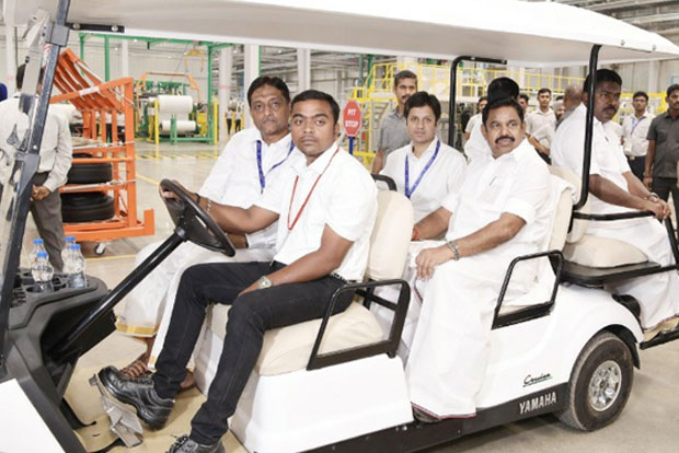 CM inaugurates Rs 1,400-cr﻿ CEAT tyre plant