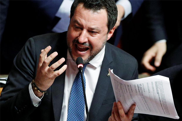 Italys Salvini says might back revoking Atlantias motorway license Italys Salvini says might back revoking Atlantias motorway license