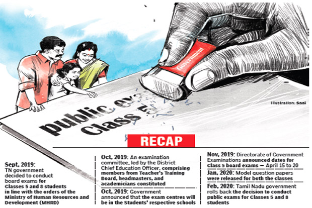 Govts U-turn on Class 5, 8 board exams a relief for students, parents, teachers alike