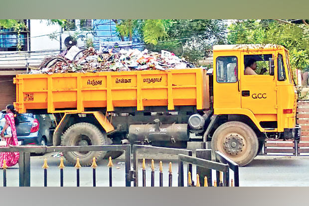 New revenue: Corpn allows ads on 442 garbage trucks