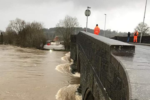 Man dies as Storm Dennis hits UK